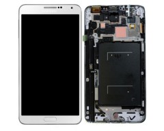 Samsung Note3 Lcd and Digitizer With Frame White
